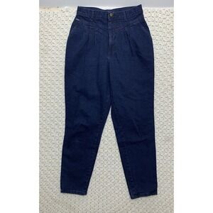 Chic Jeans Women's Sz 14 Average 29x30 Blue denim  2-Pockets Dark Wash High Rise